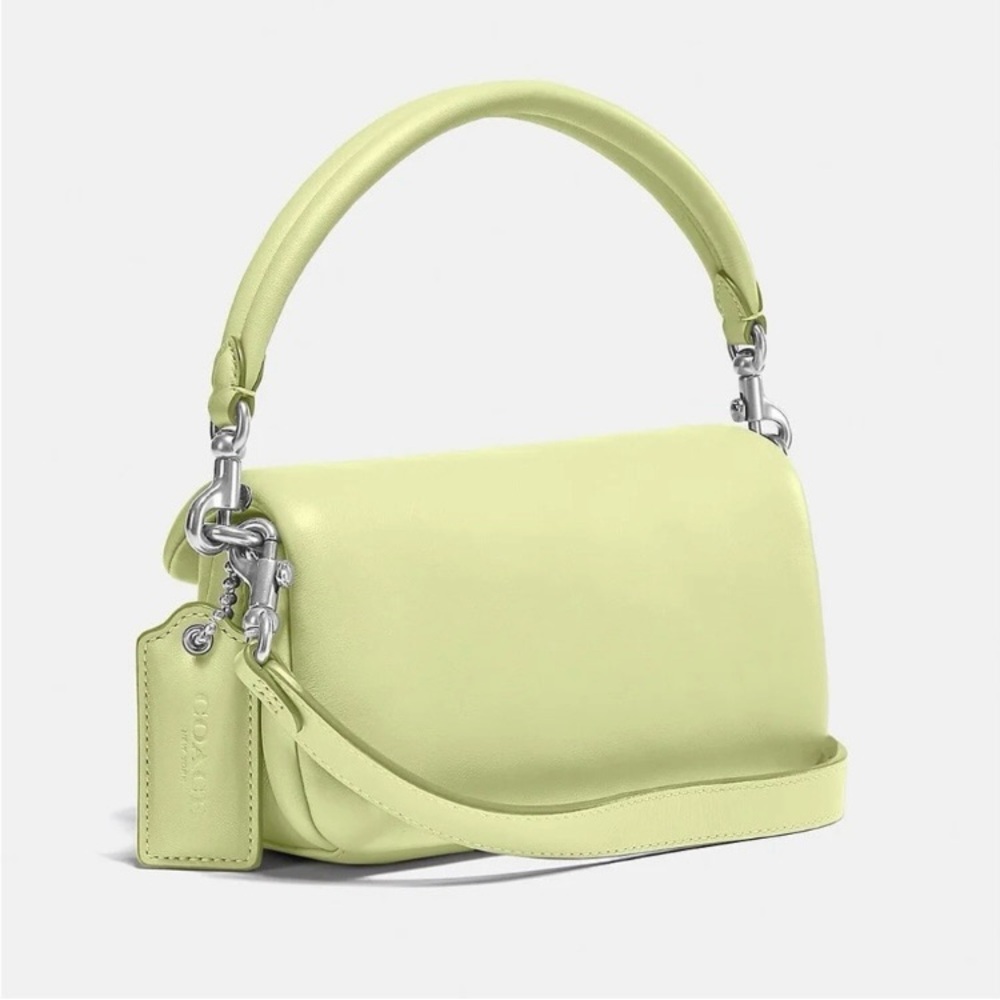NWT Coach Mini Tabby in Pale Lime